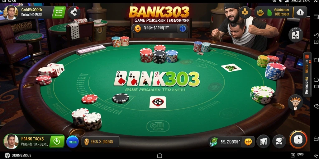 Tampilkan gameplay seru dalam BANK303 dengan teman-teman poker Anda.